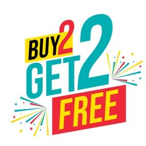BUY 2 GET 2 FREE